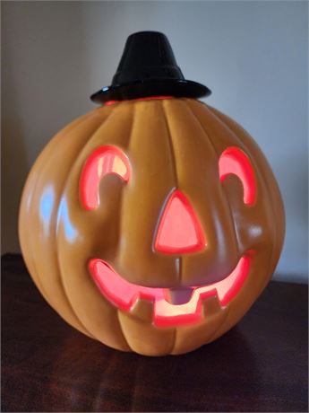 Ceramic Light Up Pumpkin