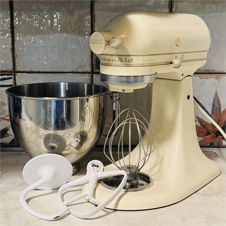 KitchenAid Artisan Mixer w/ Attachments