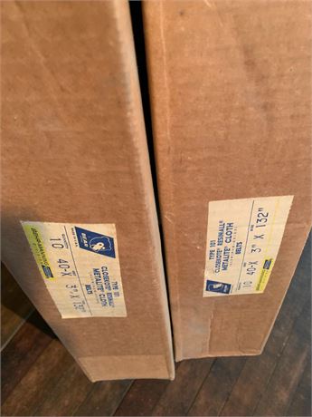 Bear Metalite Cloth Abrasive Belt Lot (2 Boxes)