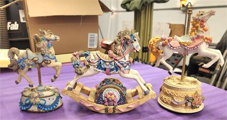 Horse Music Boxes