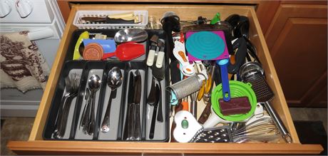Kitchen Drawer Cleanout: Utensils, Flatware, Etc.