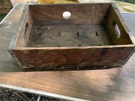 Vintage Wood Pepsi Crate