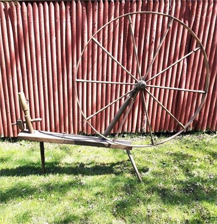 Primitive Spinning Wheel