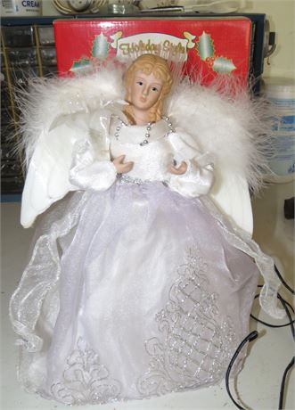 Fiber Optic Angel Tree Topper