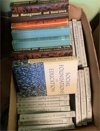 Vintage Textbook Lot
