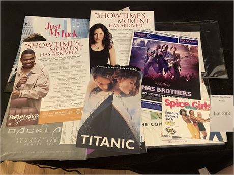 Ephemera Collection - Titanic, Spice Girls, Jonas Brothers, Barbershop & More