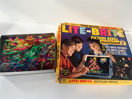 Vintage Hasbro Lite-Brite Set
