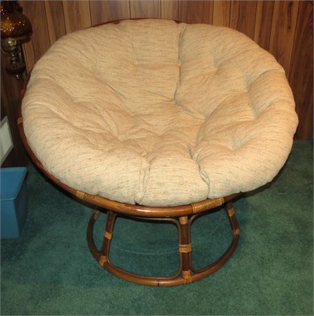 Papasan Bamboo Chair