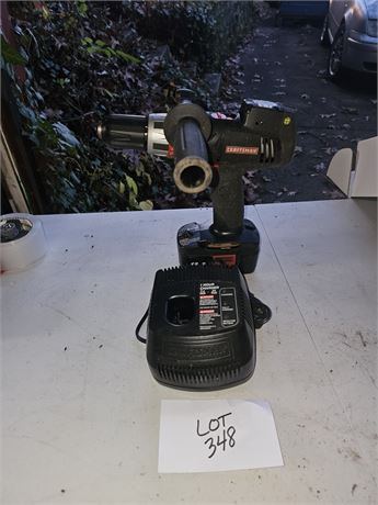 Craftsman 1/2" Lazer Drill With Battery & Charger