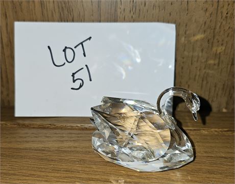 Swarovski Crystal Swan