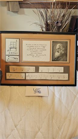 YorkCraft Sam Morse Framed Reproduction History