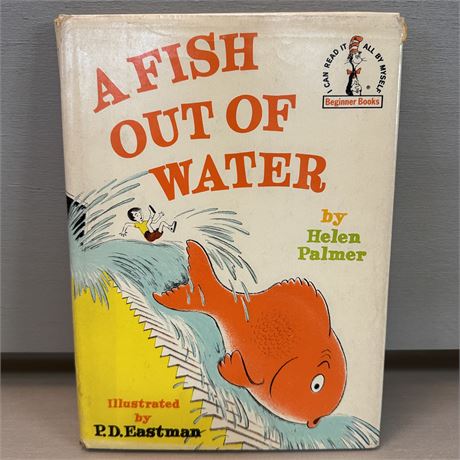 1961 A Fish Out Of Water, Helen Palmer 1st Edition (HC, DJ)