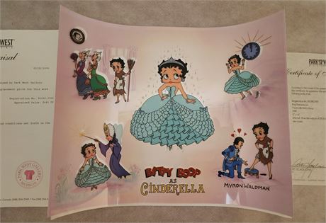 "Cinderella Betty Boop" Lithocel /2500