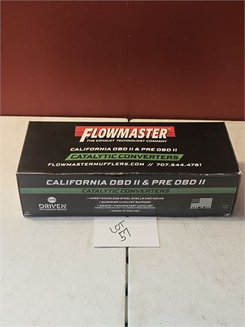 Flowmaster Catalytic Converter Item NO# 3940125