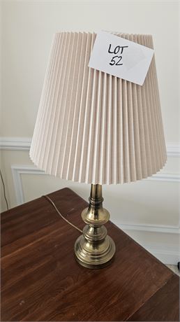 Brass Table Lamp