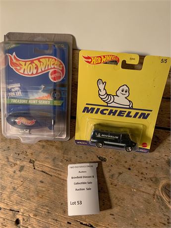 Hot Wheels Pop Culture Premium Michelin Custom GMC Panel Van (Model DLB45)