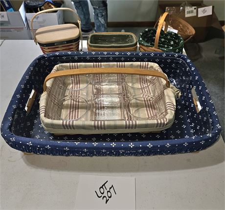 Longaberger Basket- Size, Style & Year Vary