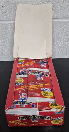 Unopened The Official NFL Cards