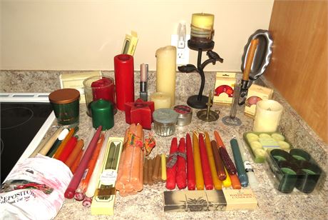 Large Selection of Candles