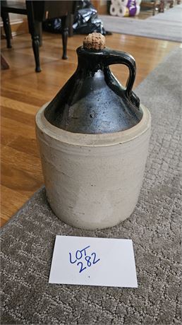 Antique 1Gal Stoneware Jug