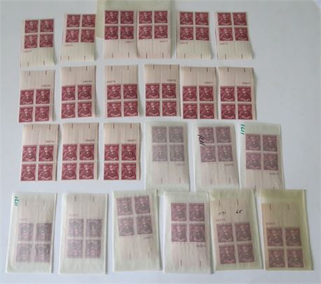 1960 4 Cent Andrew Carnegie Stamps