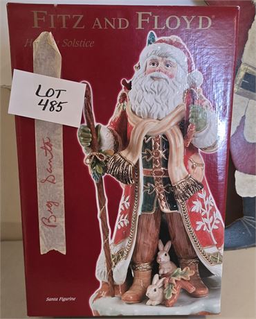 Fitz & Floyd 23" Santa In Box