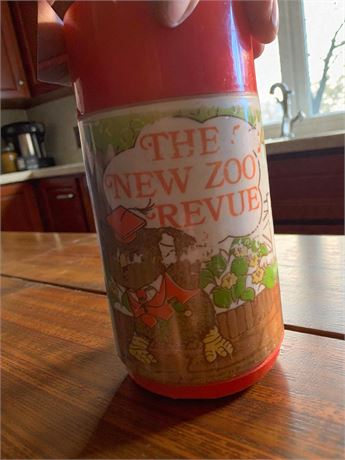 Aladdin Industries The New Zoo Revue Thermos, Tupperware Fix-N-Mix Bowl