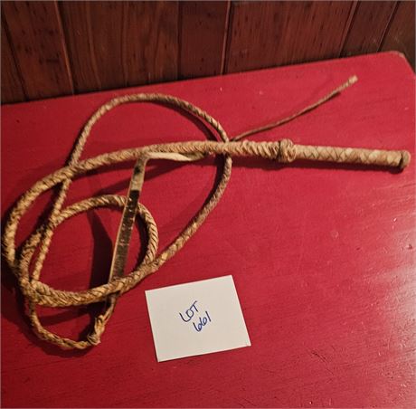 Leather Bull Whip