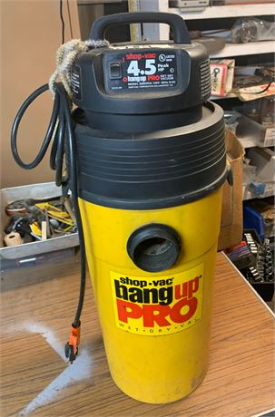 Shop-Vac Hang Up Pro 5 Gallon 4.5 Peak HP modelWet/Dry Vacuum