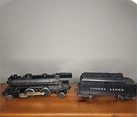Lionel No. 1654 Steam Locomotive w/ Tender