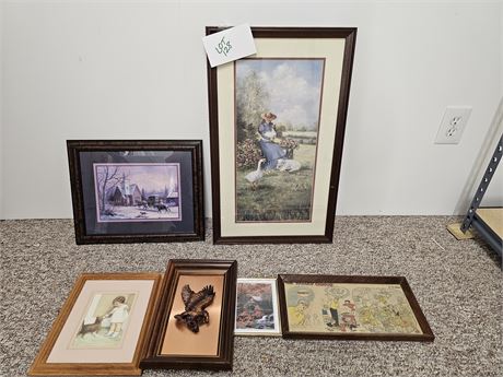 Mixed Art Lot - Different Sizes & Themes