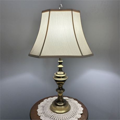 Classic Brass Table Lamp - 30"T