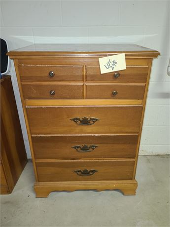 Vintage Wood Dresser