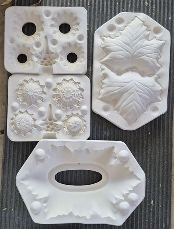 Atlantic Ashtray, Double Leaf Molds