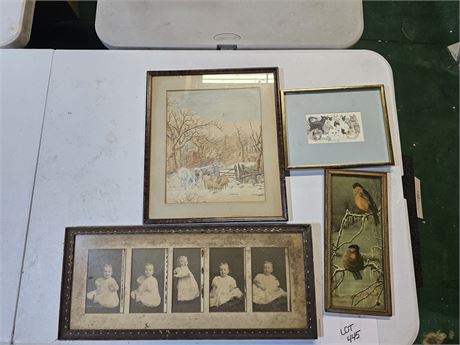 Antique & Vintage Photo & Art - Different Sizes / Colors & Themes