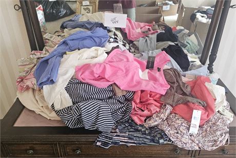 Ladies Box Full of Mixed Clothing - Some NWT's & Like New - Many Designer Labels
