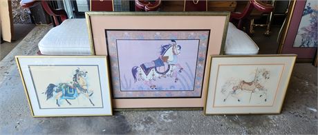 3 Carousel Prints