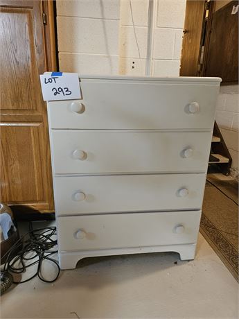 Wood Painted Dresser