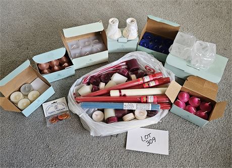 Mixed Party-Lite Candles