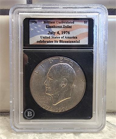 1976 Uncirculated Eisenhower Dollar