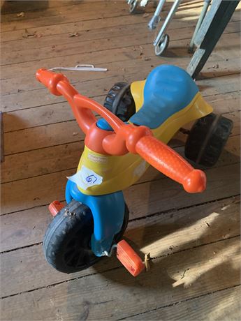 Vintage Fisher Price 3 Wheel Ride On Bike