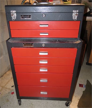 Homak Rolling Tool Chest