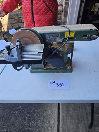 Central Machinery 4" Belt & 6" Disc Sander