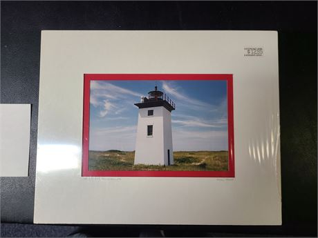 Brian Tague Signed Print - Woodend Lighthouse