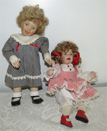 Vintage Porcelain Dolls