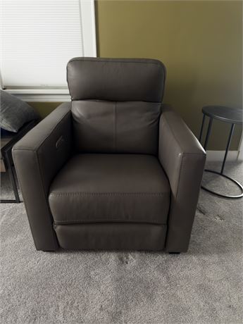 Flexsteel Powered Leather Recliner