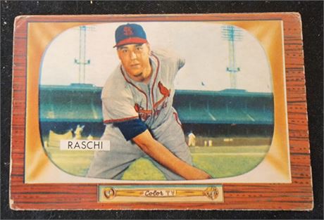 Vic Raschi Baseball Card