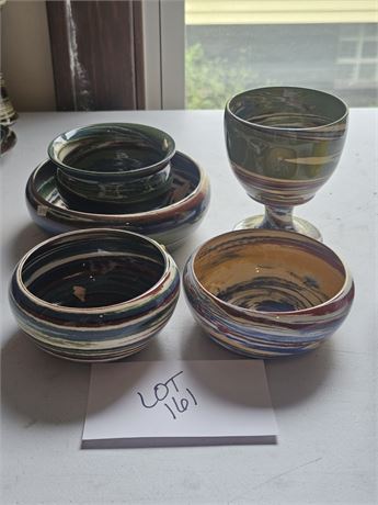 Desert Sands "Mission Swirl" T.Evan Mixed Pottery- Size & Style Vary