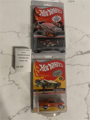 2015 Hot Wheels Collector Edition Car & Neo-Classics Series 1970 Roadrunner Car