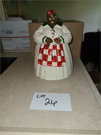 McCoy Black Americana Aunt Jemima Cookie Jar